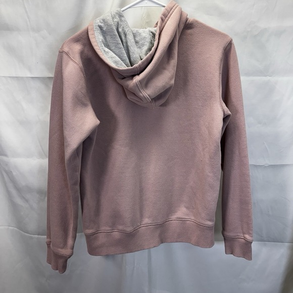 Champion Girls Rose Pink Long Sleeve Graphic Logo Hoodie Size Large - Picture 8 of 8